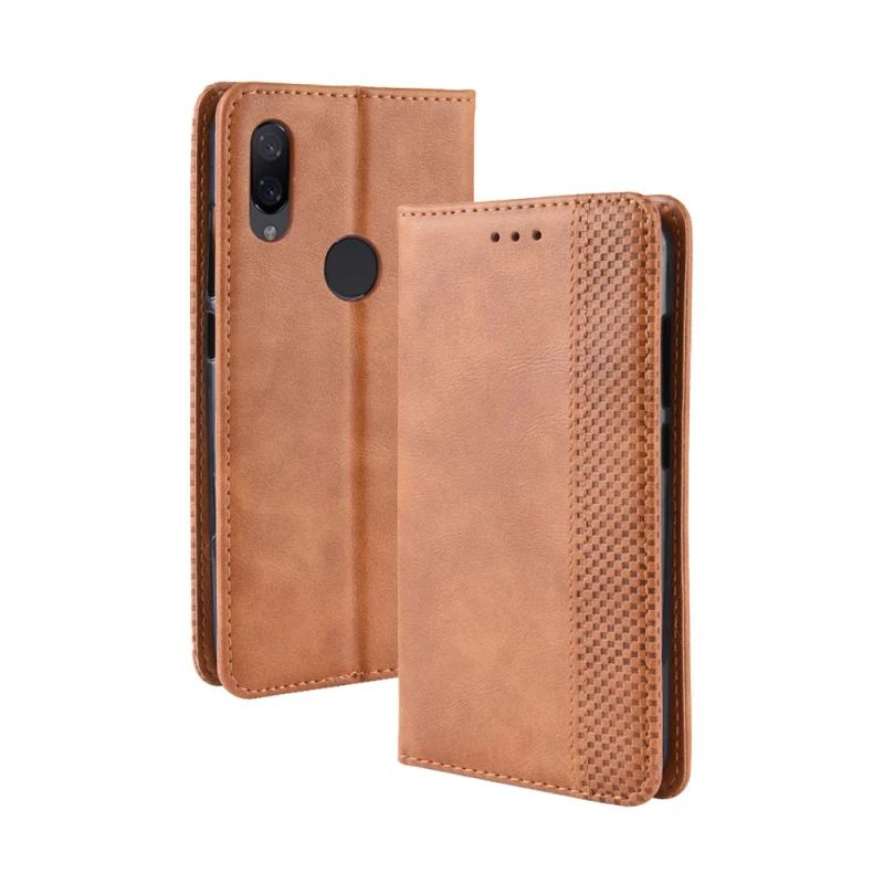 Xiaomi Redmi Note 7 Retro leather flip case_95