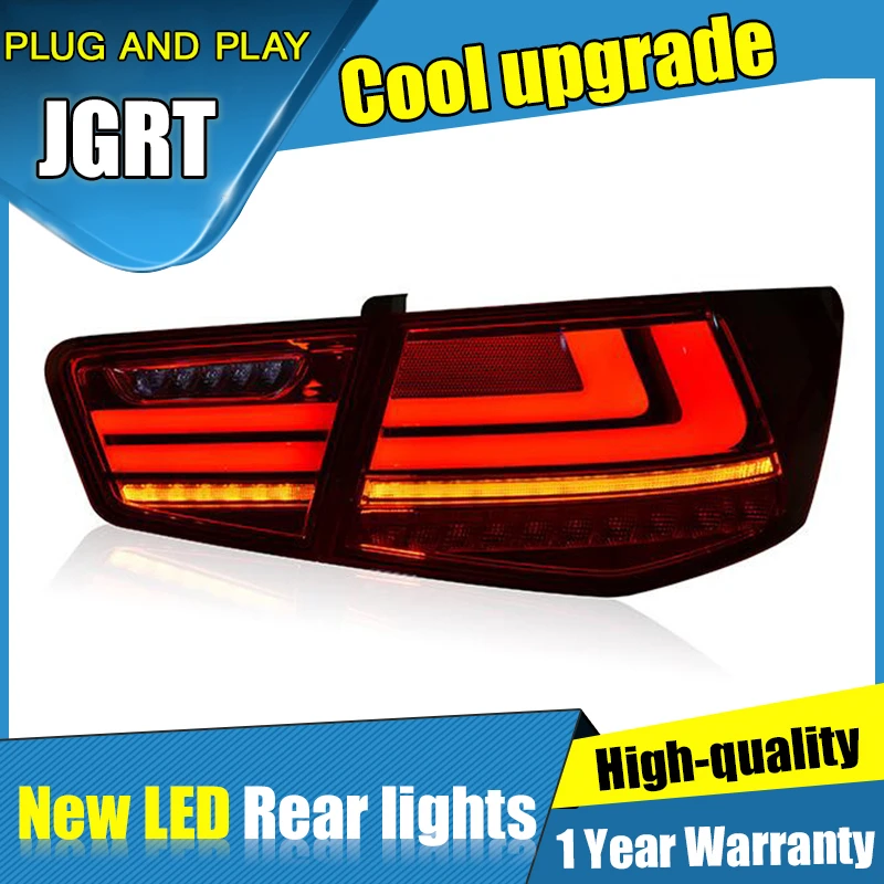 Dynamic turn signal taillight For Kia Forte led Tail light Assembly DRL