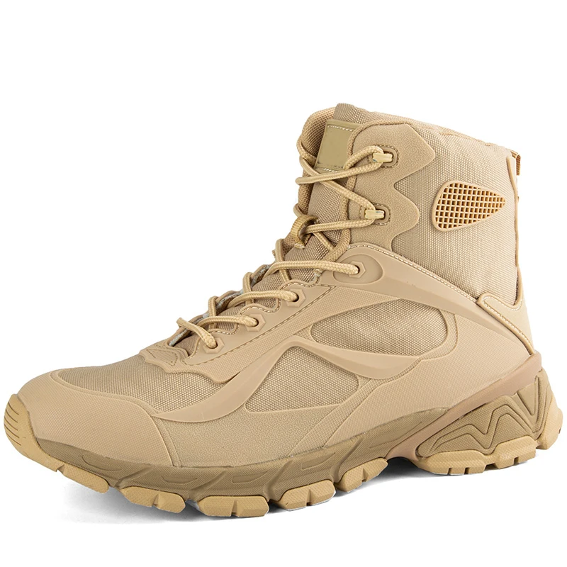 

CUNGEL Winter Men Military Boots Quality Special Force Tactical Desert Combat Ankle Boats Army Work Shoes Keep Warm Snow Boots