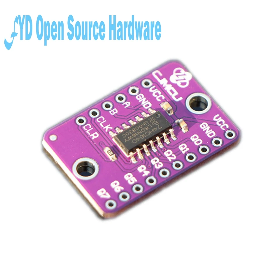 1pcs CJMCU-164 SN74HC164D 8 bit shift register module development board
