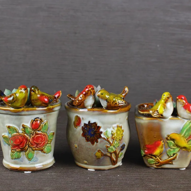 #Special Offers Container vase Artificial plant pot Ceramic vase cute and beautiful Planting balcony garden equipment accessories #Special Offers Container vase Artificial plant pot Ceramic vase cute and beautiful Planting balcony garden equipment accessories