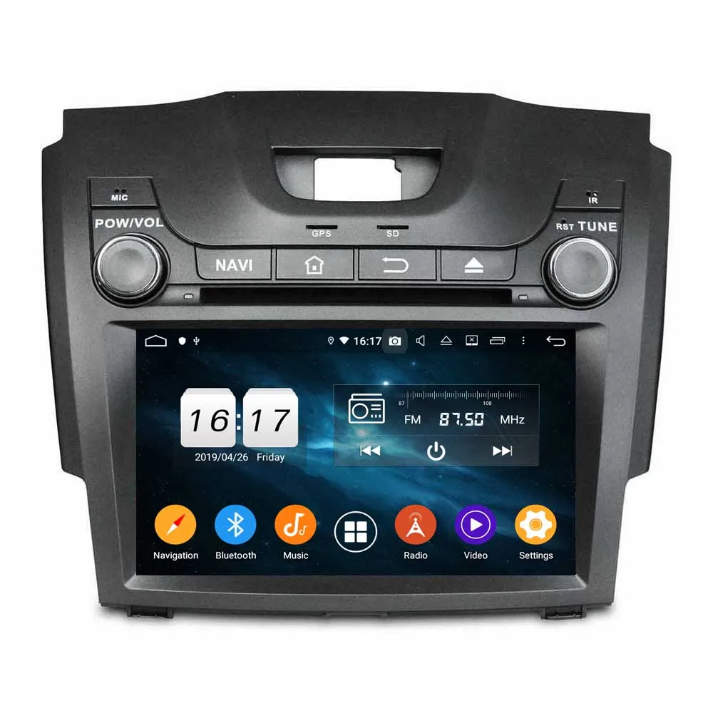 

Android 9.0 CAR DVD Player for Chevrolet S10 D-MAX 2013-2017 GPS navigation Car multimedia player 4+32G