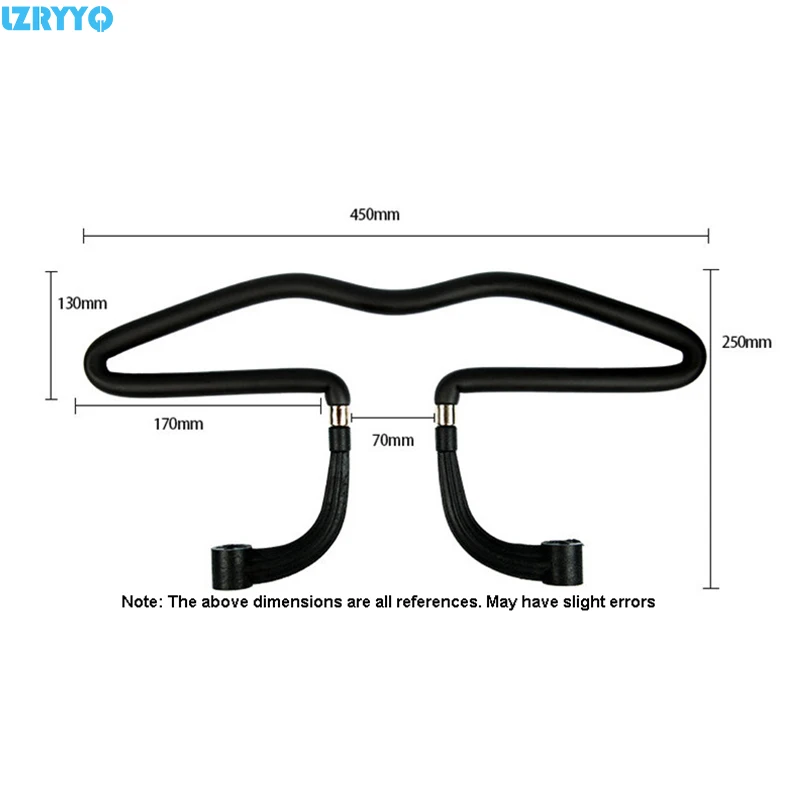 1 шт. Черный Автомобильный подголовник сиденья вешалка противоскользящие из искусственной кожи из нержавеющей стали для курток вешалки вешалка для одежды Универсальный