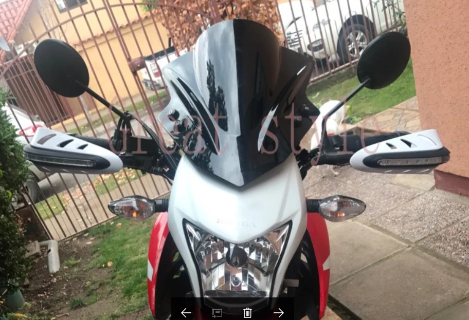 

New Moto bike Motorbike Windshield WindScreen For Hyosung GT250 GT 250 GD250N(X-5)