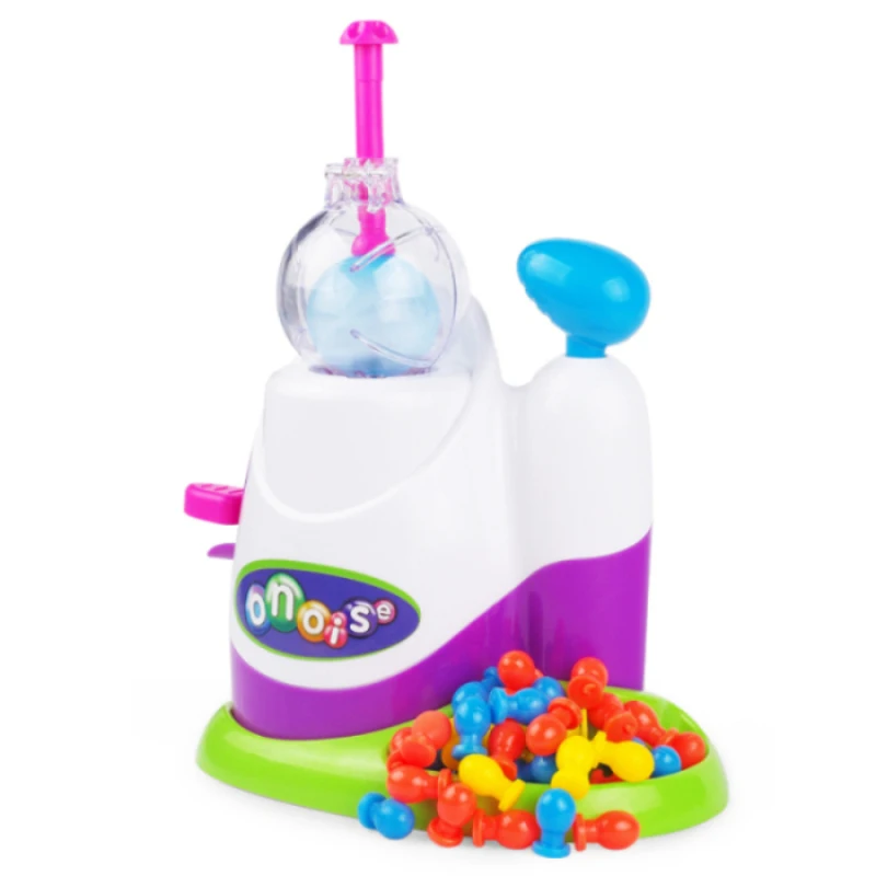 High quality magic adhesive music wave oonies children DIY handmade creative sticky ball fun bubble inflator toys