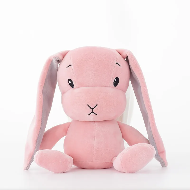 50CM/30CM Cute Rabbit Plush Toys Bunny Stuffed Plush Animal Baby Toys doll baby Sleep Toy Gifts for kids - Цвет: PINK