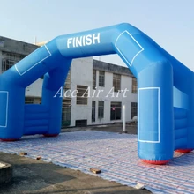 Популярный и модный рекламный для продвижения надувная Спортивная арка для марафона для Чили