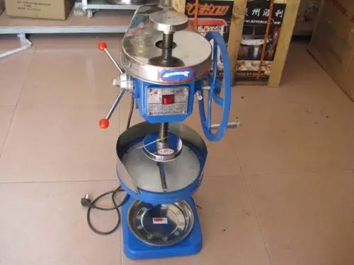 

Manual/ Electric Snow Ice machine Ice Crusher Ice Shaver Snow Cone Maker 220V tech