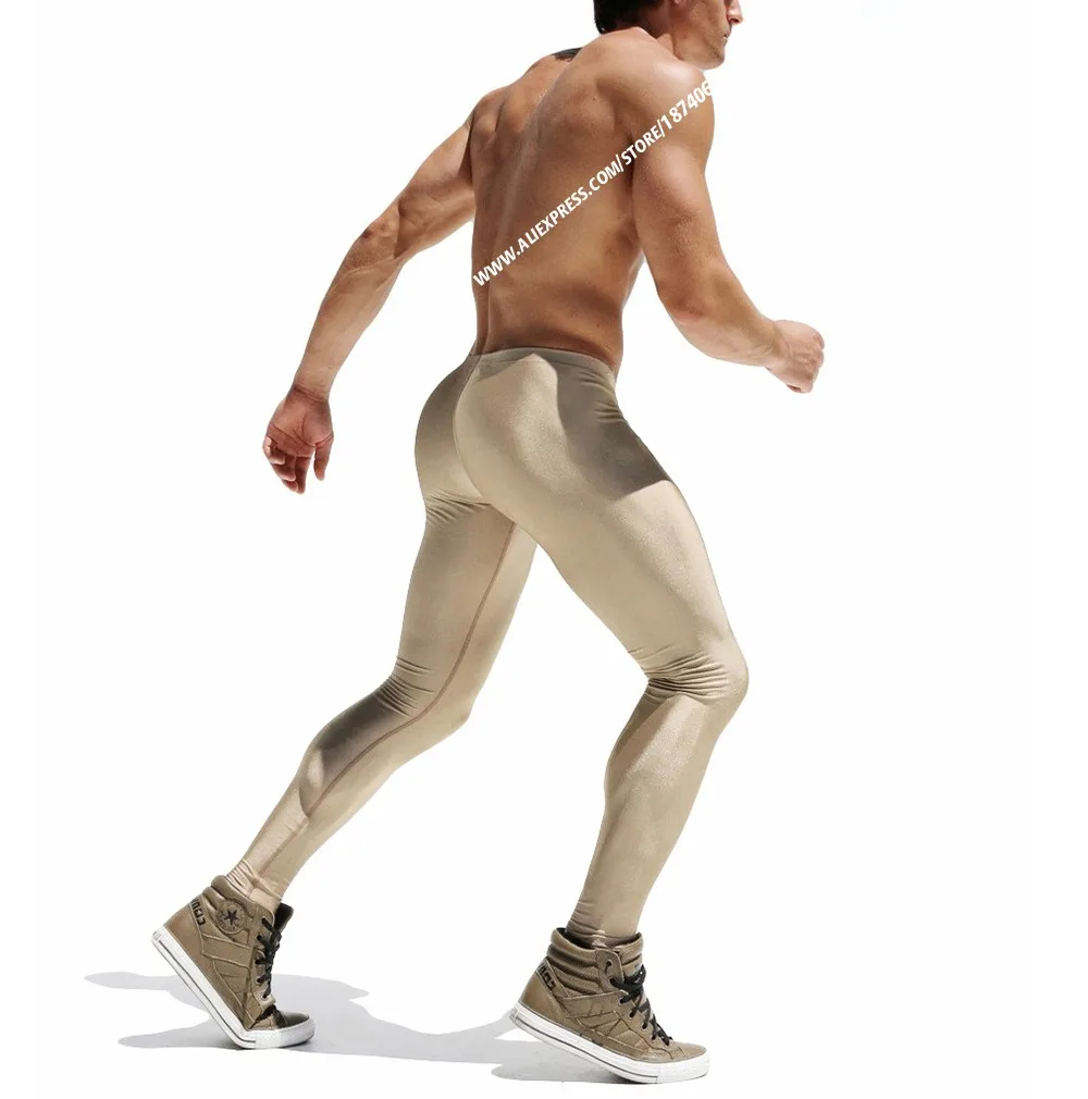 Aimpact Sexy Fashion Skinny Men Sport Pants Athletic Slim Fitted Running Men's Pants Gym Sexy Tight Causal Sweatpants AQ15 (12)