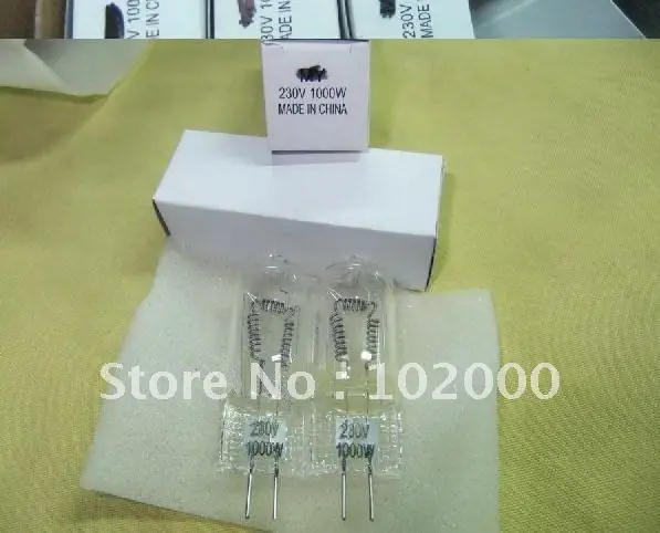 NEW!The photography studios quartz sunlamps U2 A8 Kimbe Pin Small feet bulbs 230V1000W W022