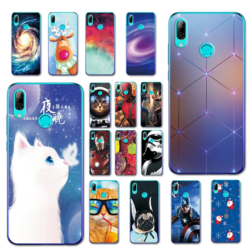 

6.21 inch For Huawei P Smart 2019 TPU Silicone Case Cover Brilliant Cute Funda For Huawei PSmart 2019 Phone Case Coque POT-LX1
