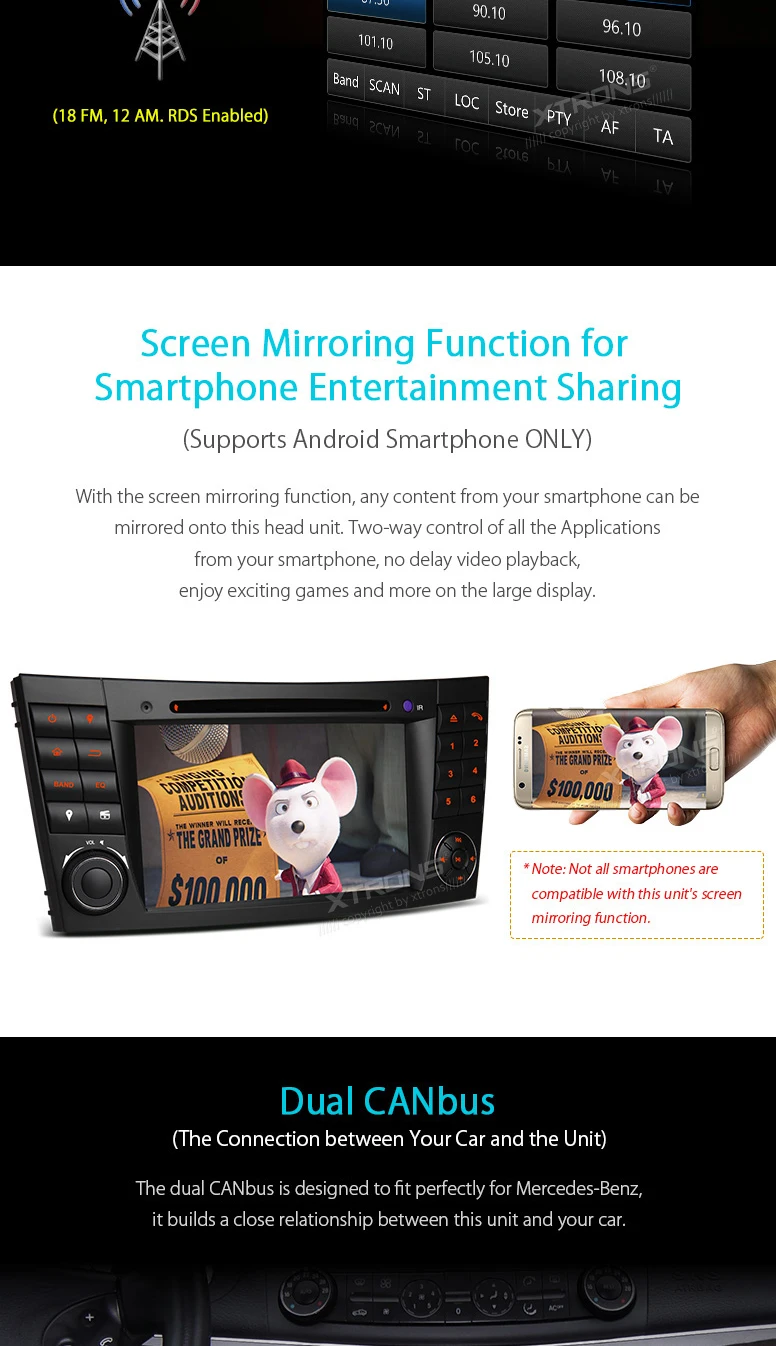 Top 7" DAB+ Radio Car DVD Player GPS For Mercedes Benz E-Class W211 E200 E220 E240 E270 E280 CLS Class W219 CLS-350 CLS-500 CLS-55 7 Top 7" DAB+ Radio Car DVD Player GPS For Mercedes Benz E-Class W211 E200 E220 E240 E270 E280 CLS Class W219 CLS-350 CLS-500 CLS-55 7