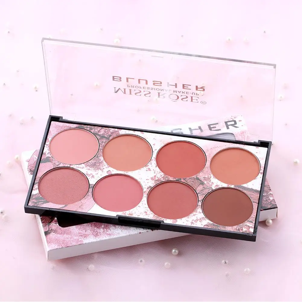 

HOT SALE Natural 8 Colors Professional Cheek Baked Blush Powder Face Contour Makeup