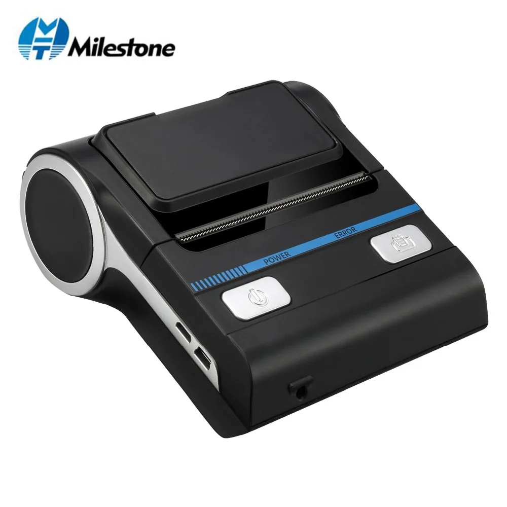 Milestone 80mm Portable Thermal Printers FREE APP Provided Mobile USB Bluetooth Printer MHT P8001 for Drugstore 2