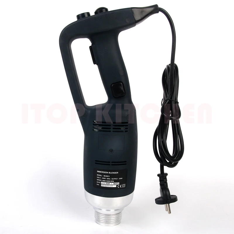 ITOP New Blender Commercial Electric Egg Cake Beater Handheld 350W/500W Variable Speed Hand Blender