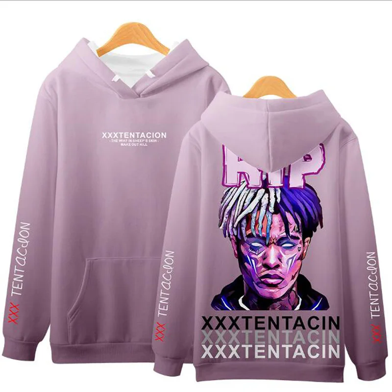 Толстовка RIP xxxtentacion Vengeance с 3D принтом для женщин и мужчин толстовки хип хоп рэпер