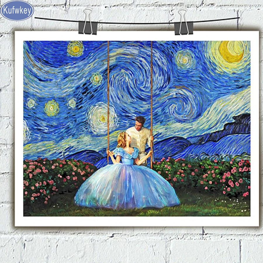 Full Square Rhinestone art Resin Diamond painting supernatural