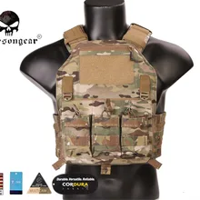Emersongear 420 пластина Перевозчик Тактический уличный жилет стрельба военная облегченная модульная система переноски снаряжения 420 жилет EM7362MC Мультикам