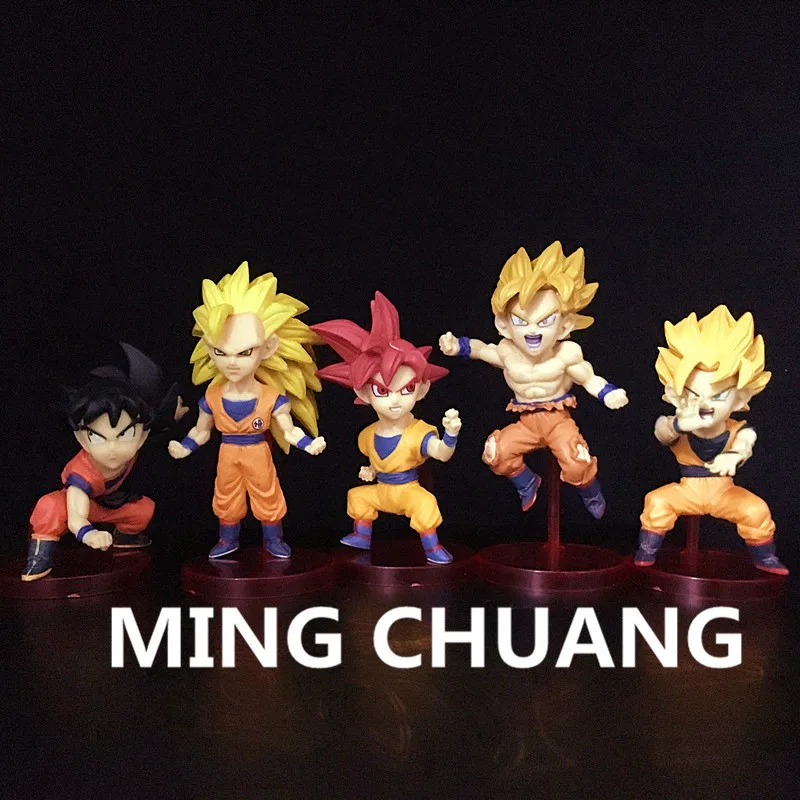 

Dragon Ball DRAGON BALLZ Q Posket Son Goku Trunks Saiyan PVC Action Figure Collectible Model Toy With Retail Box 8-13CM Y11