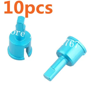 

10pcs/lot Elcetric Himoto E18XBL Parts 1/18 RC Car Parts Aluminum Universal Joint Cup M613 (AL.) For Buggy Spino Upgrade Metal