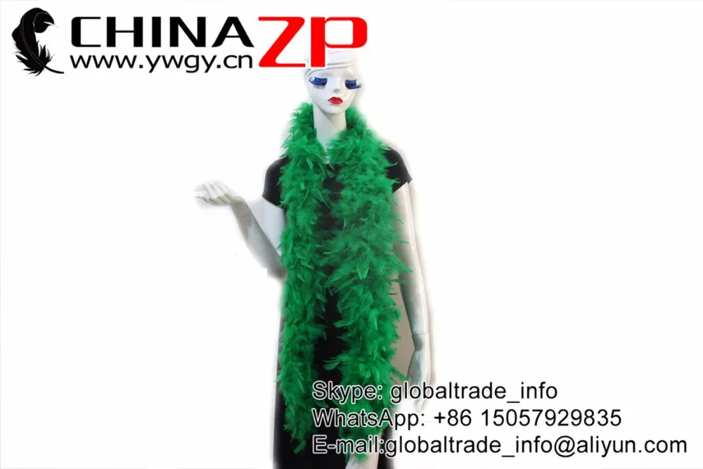 7-lime green turkey feather boa wholesale (14)