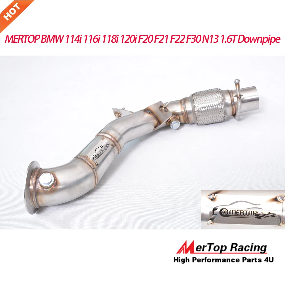 MERTOP Racing Decat 114i 116i 118i 120i F20 F21 F22 F30 N13 1 6 T безкатная труба|Выхлопной коллектор| |
