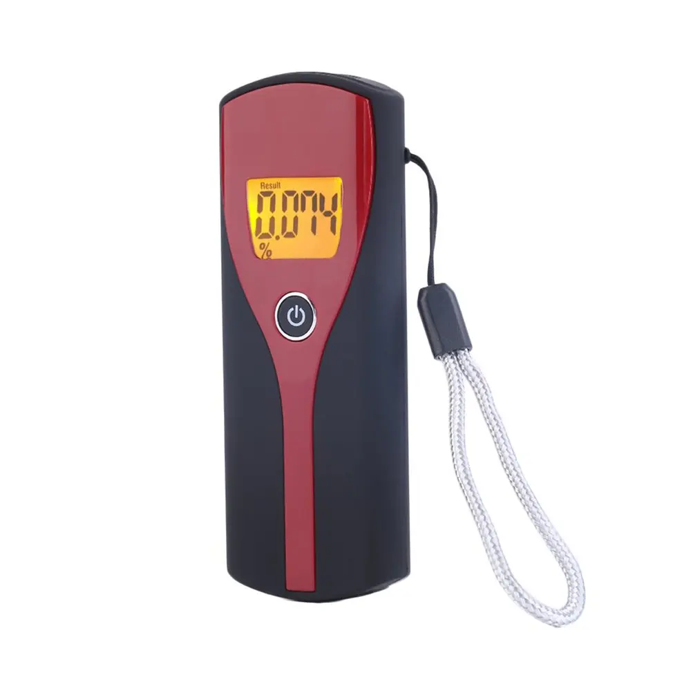Профессиональный карманный цифровой тестер на алкоголь и дыхание анализатор Алкотестер детектор Тест ing ЖК-дисплей дропшиппинг