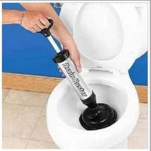 

HAND POWER DRAIN BUSTER CLEANER TOILET PLUNGER TOOL