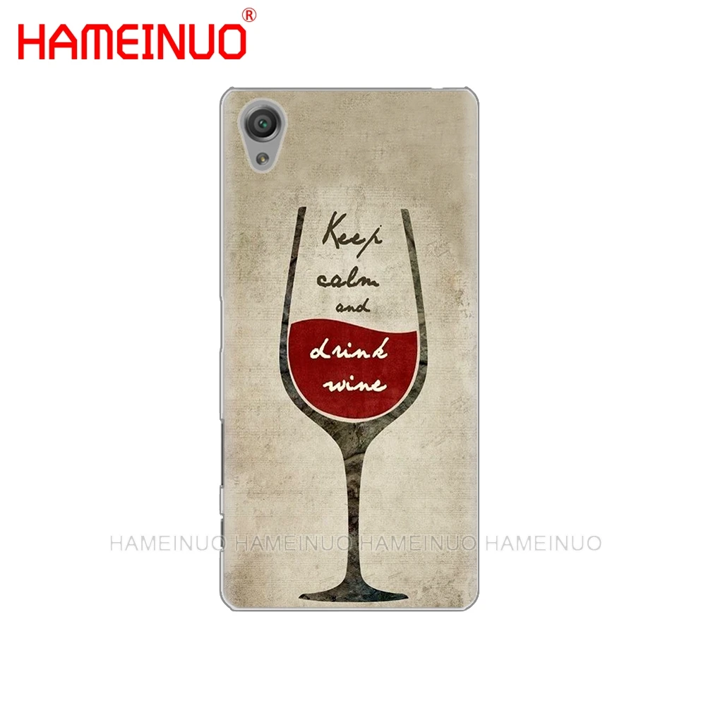 HAMEINUO keep calm and drink a bear wine чехол для телефона для sony xperia C6 XA1 XA2 XA ULTRA X XP L1 L2 X XZ1 compact XR/XZ PREMIUM - Цвет: 43531