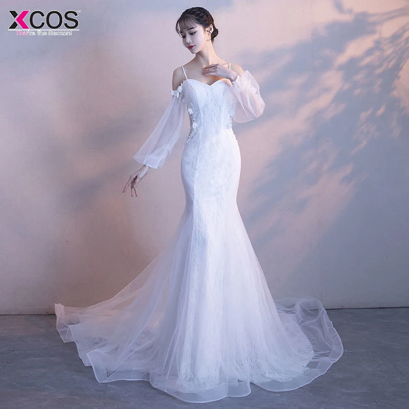 Darlingoddess-2018-Long-Sleeves-Mermaid-Wedding-Dresses-Sexy-Open-Back-Spaghetti-Straps-Wedding-Gowns-Vintage-Lace (3)
