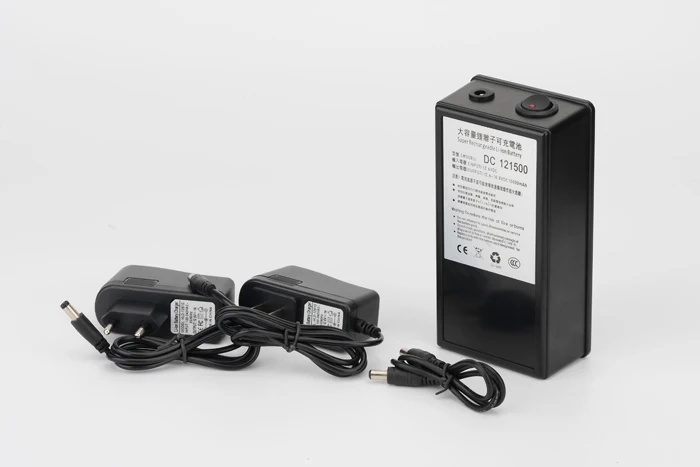 

MasterFire DC 12V 15000mAh Battery Pack Super Rechargeable Portable Lithium-ion Batteries DC 121500 For Cameras Camcorders