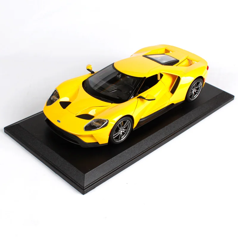 Maisto 1:18 Ford GT спортивная машина литая под давлением модель автомобиля игрушка Новинка в коробке 31384 Синий Желтый Серебряный три цвета на выбор