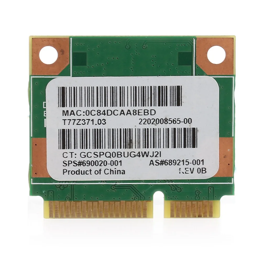 Планшет-Wi-Fi беспроводная сетевая карта 150 м Bluetooth для hp RT3290 павильон G7-2000 Ralink