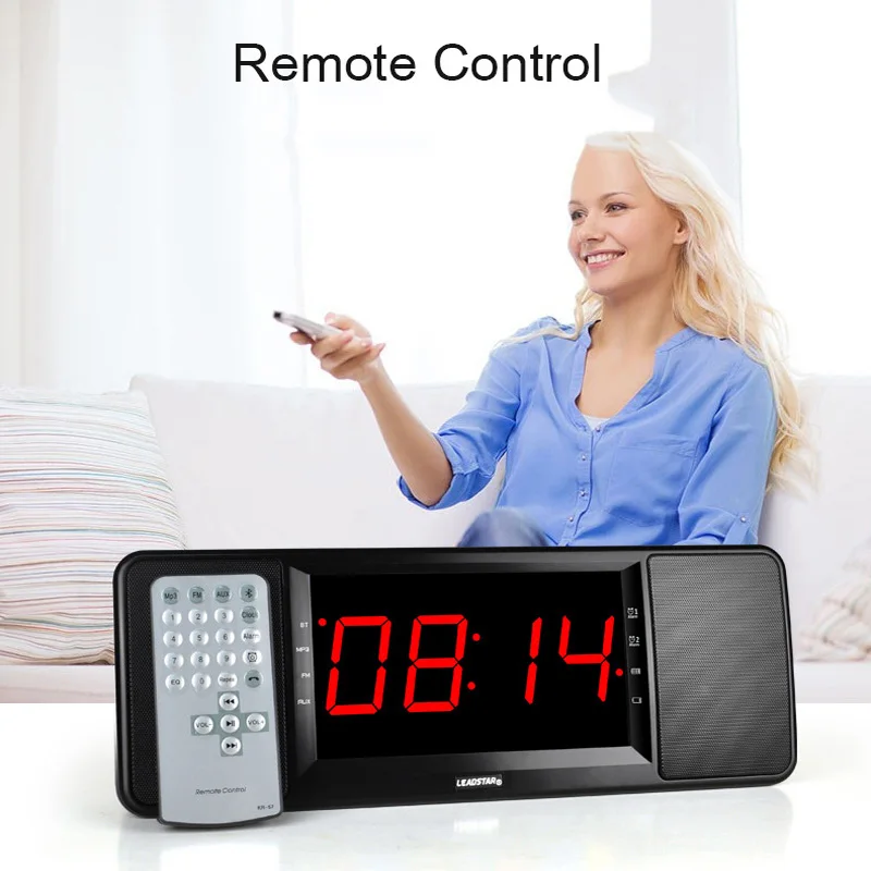 LEADSTAR FM радио Bluetooth Колонка Handfree глубокий бас беспроводной динамик со