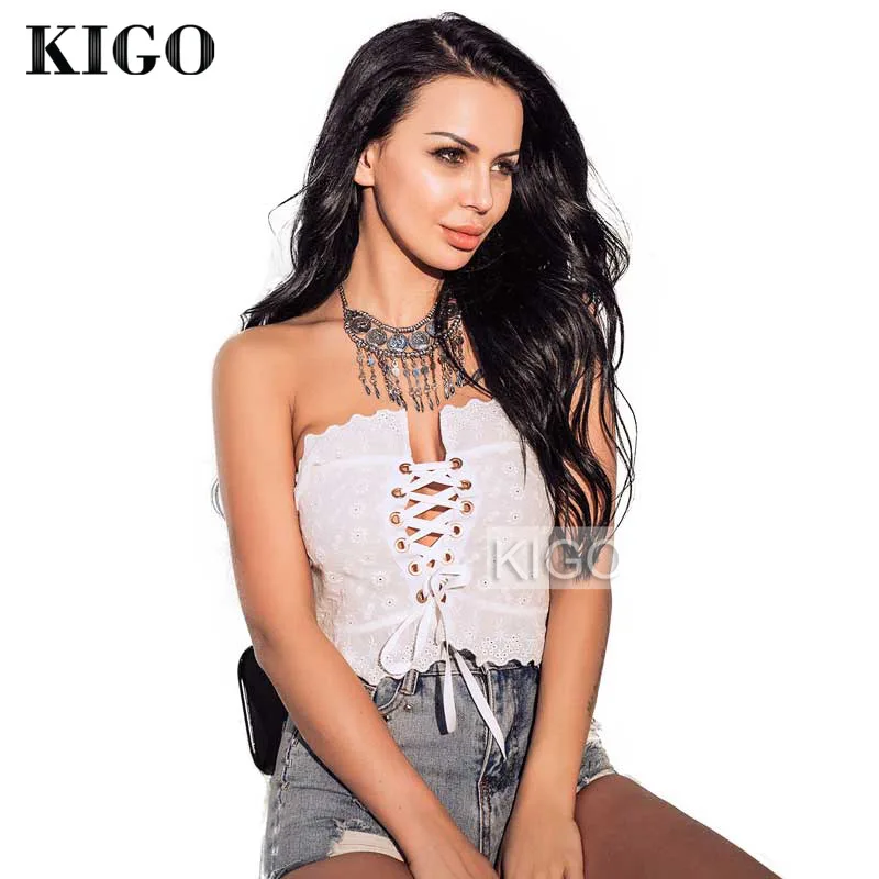 

Summer Off Shoulder Lace Up Crop Top Striped Women Crop Top Sexy Slim Knit Crop Top Women Short Streetwear Camis KD2363H
