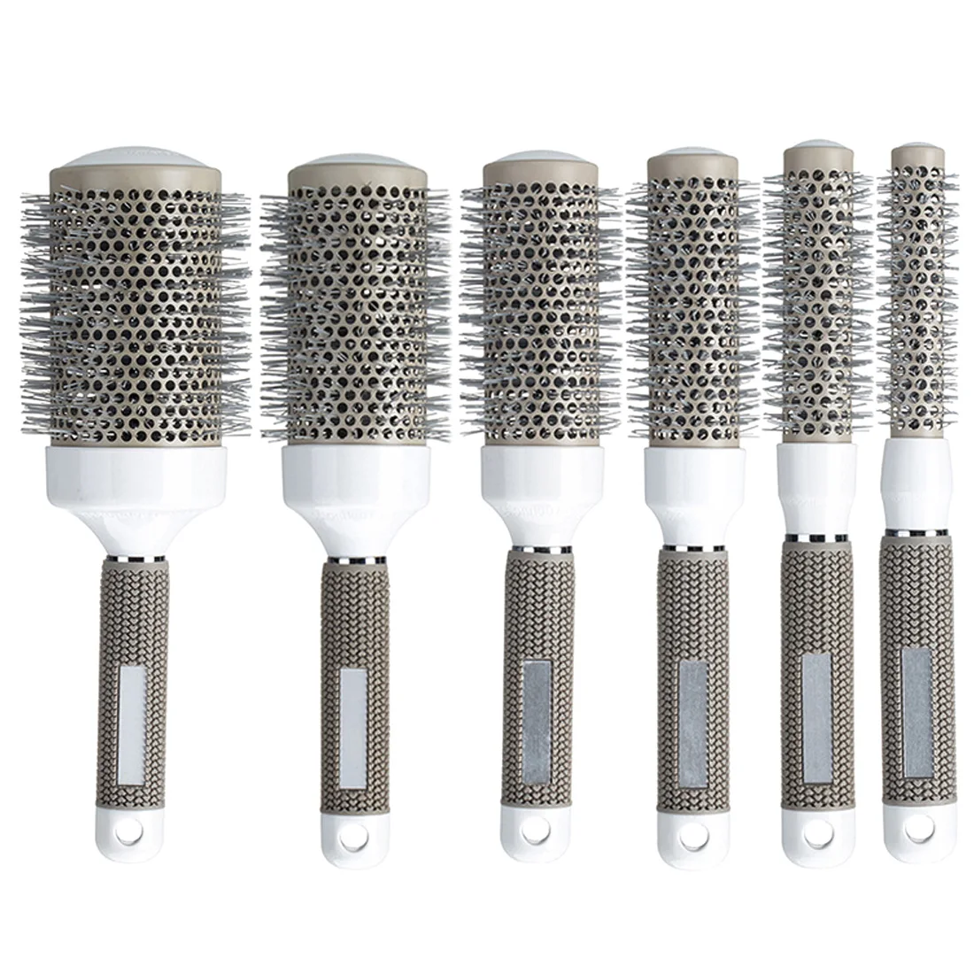 New High Temperature Resistant Ceramic Iron Round Comb Hair Styling