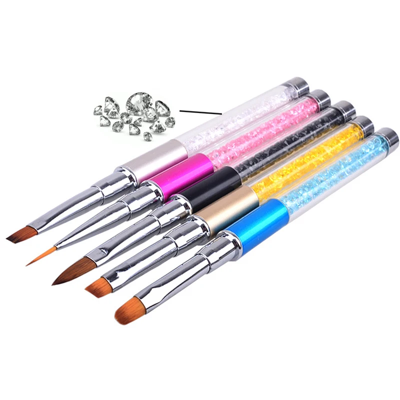 

New Nail Brush Nail Art Manicure Brushes Set Line Flower Pen Dotting Painting Design Acrylic Nail Gel Brush for Manicure Liner