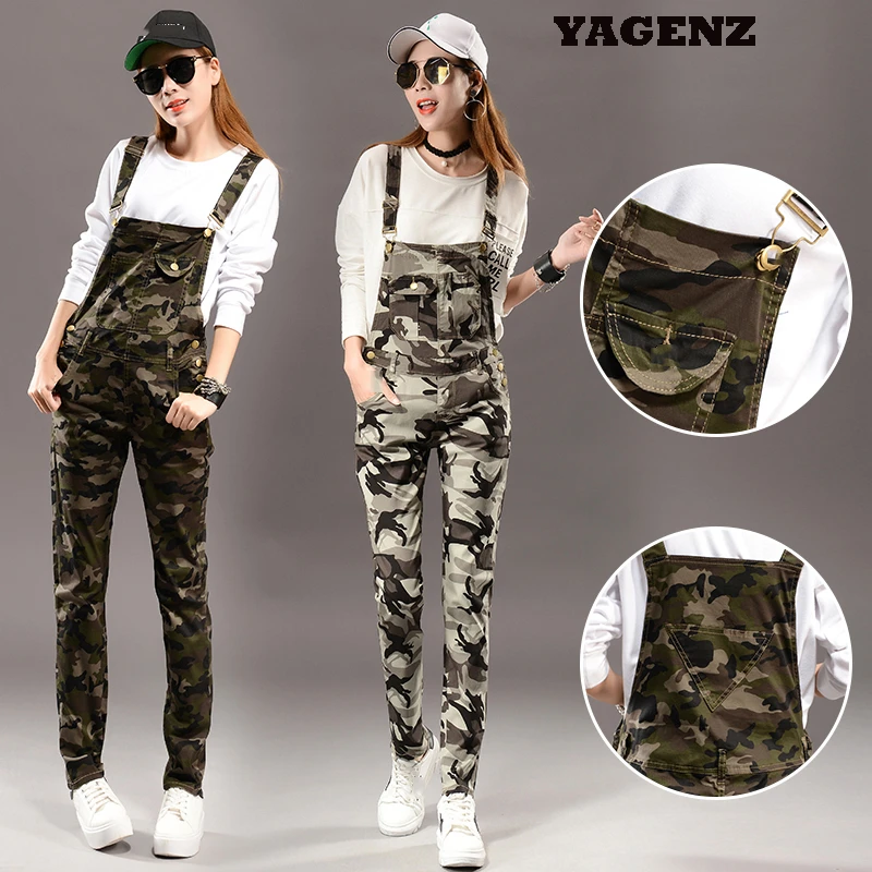 Camouflage Overalls For Women Autumn Winter One Piece Long Jumpsuit Romper Skinny Slim Camo Fashion And Leisure Jumpsuit Overalls For Women Fashion Overallsoveralls Fashion Aliexpress