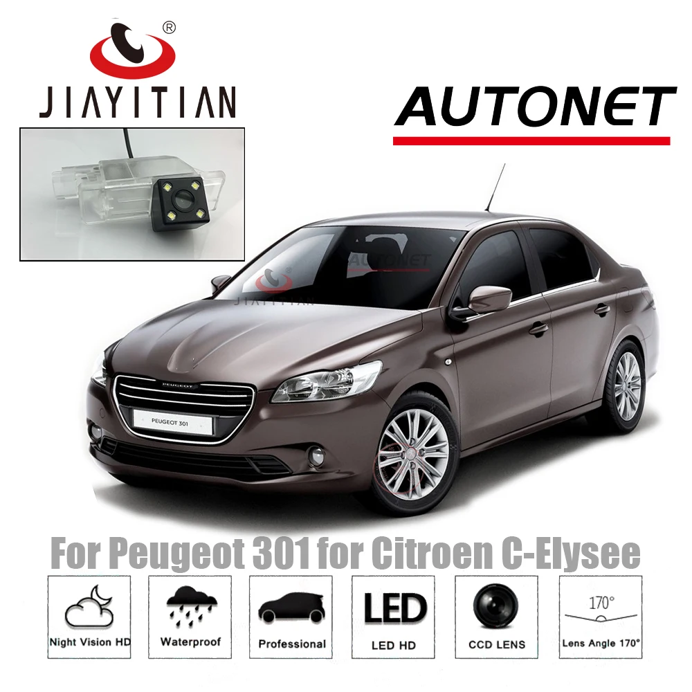 JiaYiTian камера заднего вида для Peugeot 301 2012 ~ 2019 Citroen C Elysee CCD/камера ночного | Камера для авто -32842477074