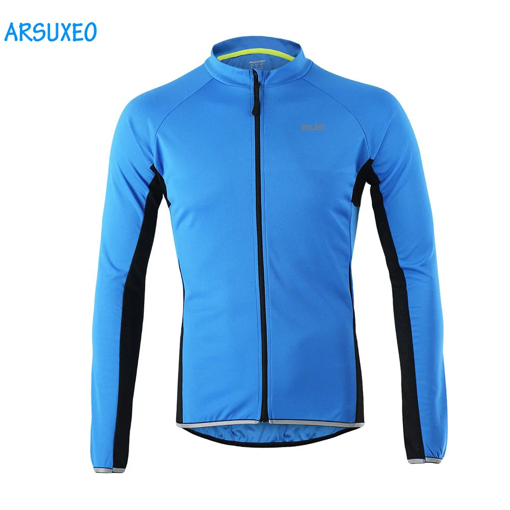 ARSUXEO 2017 Cycling Jersey MTB Clothing Spring Summer Bike Bicycle