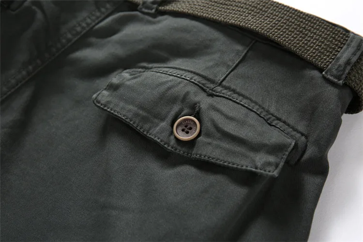 2019 Тактический повседневные мужские штаны PlusSize бег хлопковые брюки карман военный стиль армия мужские брюки карго (без пояса) YN10363