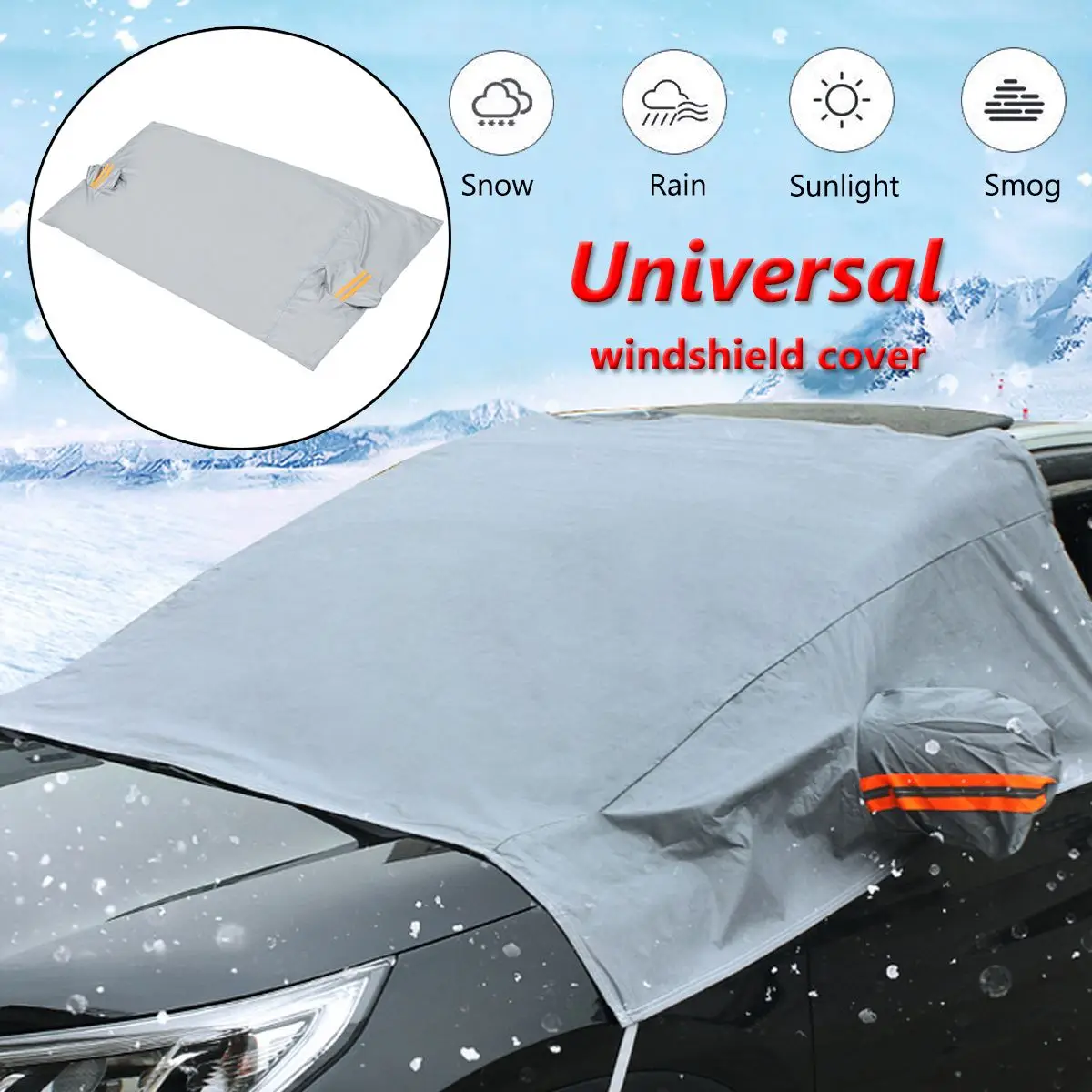 Buy 2.4m x 1.47m x 2m Car Windscreen Mirror Windshield