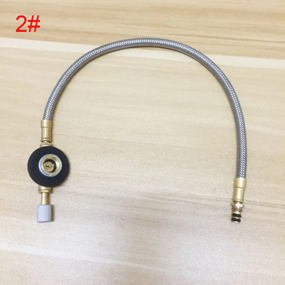 

Camping Stove Gas Fuel Pipe Regulating Valve Tube Switch Tool Connecting Hose FK88