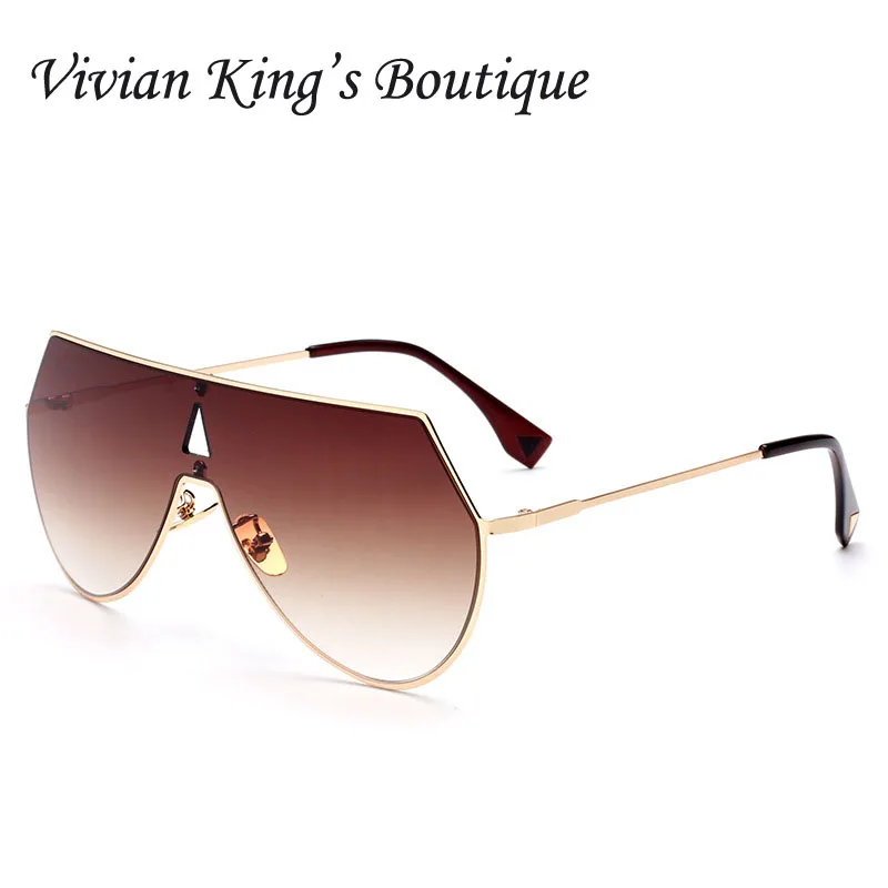 

2016 Winter Style Overzised Goggles One-piece Sunglasses for Men and Women Luxury Fashion Anti UV400JWW164