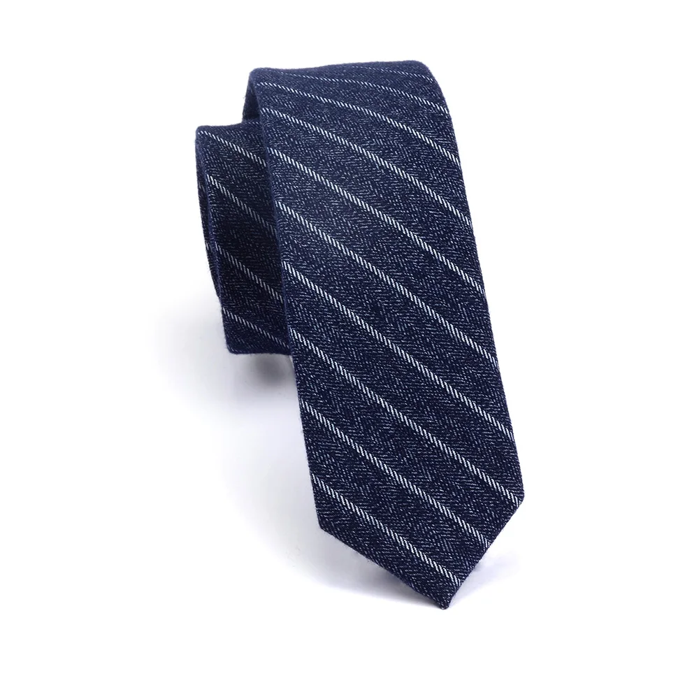 Ricnais 6 см тонкий хлопковый Красный мужской галстук серый однотонный клетчатый облегающий галстук для мужчин деловые вечерние галстуки для отдыха Галстуки аксессуары - Цвет: 05