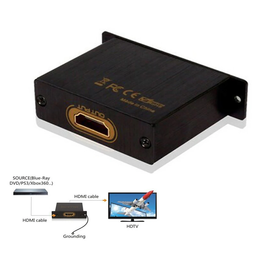 

4K 1080p HDMI Protector Protection Against ESD / Power Surge with Wire
