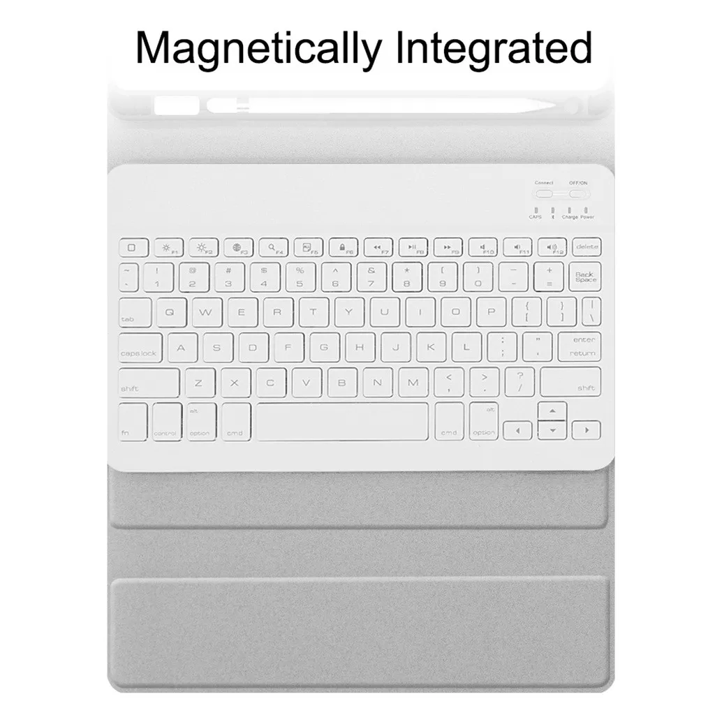 Для 2019 iPad Air 10,5 дюймов подставка для ручки чехол + беспроводная Bluetooth 3,0 клавиатура Fn композитная мультимедийная функция USB интерфейс