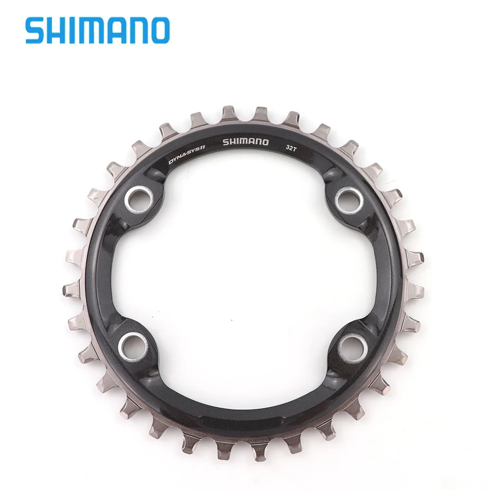 Shimano XT SM-CRM81 M8000 96BCD широкая и узкая велосипедная цепь, кривошипная цепь bcd96 30T 32T 34T Crown MTB велосипедная цепь колеса