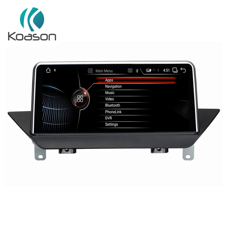 Koason 10 25 дюймов ips Сенсорный экран android 8 1 для BMW X1 E84 2009 2015 CIC автомобильный dvd плеер