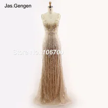 Новинка, тяжелое вечернее платье с кристаллами и бисером, v-образный вырез, бисероплетение, кисточка, платье для выпускного вечера, длинные платья для женщин размера плюс, 1162